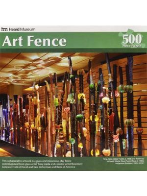 Heard Museum Art Fence 500 Piece Jigsaw Puzzle