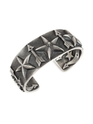 STAR & ARROW BRACELET BY CURTIS PETE (NAVAJO)