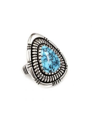 KINGMAN RING BY RUSSELL & BITSOI (NAVAJO)