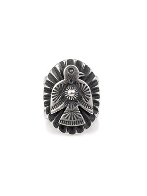 THUNDERBIRD RING BY CURTIS PETE (NAVAJO)