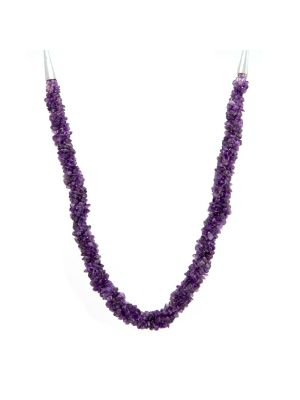 MULTI-STRAND AMETHYST NECKLACE BY MARCELLA BEALL (NAVAJO)