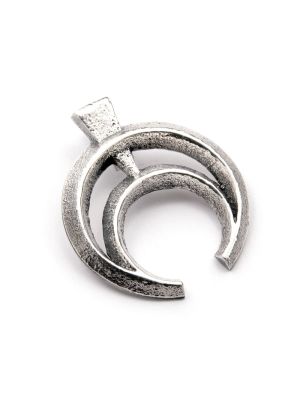 SILVER NAJA PENDANT BY GARY CUSTER (NAVAJO)