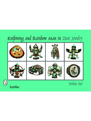 KNIFEWING & RAINBOW MAN IN ZUNI JEWELRY BY TOSHIO SEI