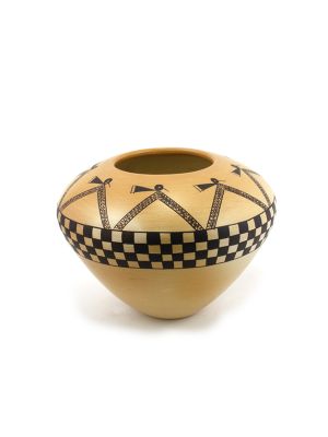 BOWL BY GARRETT MAHO (HOPI)