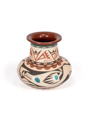 WATER JAR POTTERY BY RUSSELL SANCHEZ (SAN ILDEFONSO)