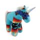 STUFFED UNICORN BY AUDRIS JOE (NAVAJO)