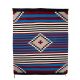 THIRD PHASE CHIEF'S BLANKET BY AN ARTIST ONCE KNOWN (NAVAJO)