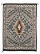 TWO GREY HILLS RUG BY AN UNKNOWN ARTIST (NAVAJO)