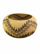c. 1930 coiled basket by Tina Charlie (Mono Lake Paiute)