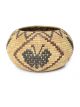 c. 1912 coiled basket by Daisy (Charlie) Mallory (Mono Lake Paiute)