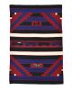 CHIEF'S BLANKET TRAIN RUG BY AN UNIDENTIFIED ARTIST (NAVAJO)