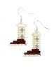 BEADED MOCCASIN EARRINGS BY KAYELYNE SLIM (NAVAJO)