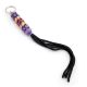 BEADED KEYRING BY J. DEVORE (NAVAJO)