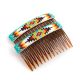 BEADED HAIR COMBS BY DORTHY DALE (NAVAJO)