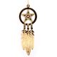 GOLD DREAM CATCHER ORNAMENT BY RAY TRACEY DESIGNS (NAVAJO)
