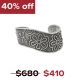 FLOWER/DRAGONFLY BRACELET BY CORDELL PAJARITO (SANTO DOMINGO)