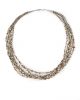 6-strand shell necklace by Lita Atencio (Santo Domingo)