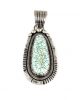 #8 turquoise pendant by Will Denetdale (Navajo)