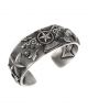 SILVER STAR & ARROW CAST BRACELET BY CURTIS PETE (NAVAJO)