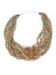 10-strand turquosie & shell necklace by Kenneth Aguilar (Santo Domingo)