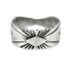 Sterling silver ring by Lutricia Yellowhair (Navajo)