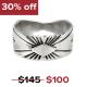 STERLING SILVER RING BY LUTRICIA YELLOWHAIR (NAVAJO)