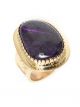 14K SUGILITE RING BY TOMMY JACKSON (NAVAJO)
