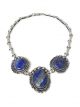 Sterling silver & lapis necklace by Jeanette Dale (Navajo)