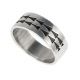 Sterling silver ring by Norbert Peshlakai (Navajo)