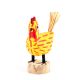 SMALL CHICKEN FOLKART BY LES HERBERT (NAVAJO)