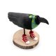 CROW WITH BANDANA FOLKART BY CHANDLER BEGAYE (NAVAJO)