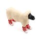 SHEEP WITH RUNNING SHOES FOLKART BY CHANDLER BEGAYE (NAVAJO)
