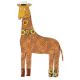 FOLKART GIRAFFE BY MAMIE DESCHILLE (NAVAJO)