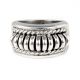 Sterling silver ring by Tom Charlie (Navajo)
