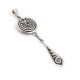 SILVER MAN IN THE MAZE PENDANT BY RUBEN SAUFKIE (HOPI)