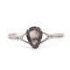 SILVER & HOWLITE CUFF BRACELET BY NELSON MORGAN (NAVAJO)