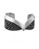 STERLING SILVER BRACELET BY AARON ANDERSON (NAVAJO)