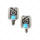 STERLING SILVER & TURQUOISE CUFFLINKS BY PETER NELSON (NAVAJO)