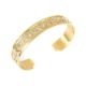 14K BEAR CUFF BRACELET BY ROBERT TAYLOR (NAVAJO)