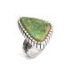 ROYSTON TURQQUOISE & SILVER RING BY JOSEPH OTERO (NAVAJO)