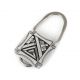 STERLING SILVER KEY RING BY PETER NELSON (NAVAJO)