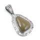 SILVER & ROYSTON TURQUOISE PENDANT BY ROBERT TAYLOR (NAVAJO)