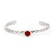 SILVER & CORAL BABY BRACELET BY JOHN AGUILAR (SANTO DOMINGO)