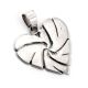 SILVER HEART PENDANT BY MILDRED PARKHURST (NAVAJO)