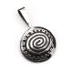 STERLING SILVER SPIRAL PENDANT BY KEE YAZZIE (NAVAJO)