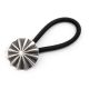 SILVER STAMPED PONYTAIL HOLDER BY ARLENE SOCE (NAVAJO)