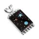 SILVER MULTI-STONE 'NITE SKY' PENDANT BY BRYON YELLOWHORSE (NAVAJO)