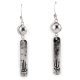 SILVER 'DESERT MOON' EARRINGS BY JAMES FENDENHEIM (TOHONO O’ODHAM)