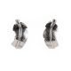 SILVER FEATHER EARRINGS BY A. VALENCIA (NAVAJO)