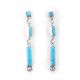 SILVER & TURQUOISE EARRINGS BY AN ARTIST ONCE KNONW (ZUNI)